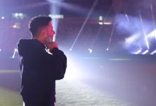 بالفيديو.. محمد حماقي يشعل أجواء حفل نهائي كأس السوبر المصري
